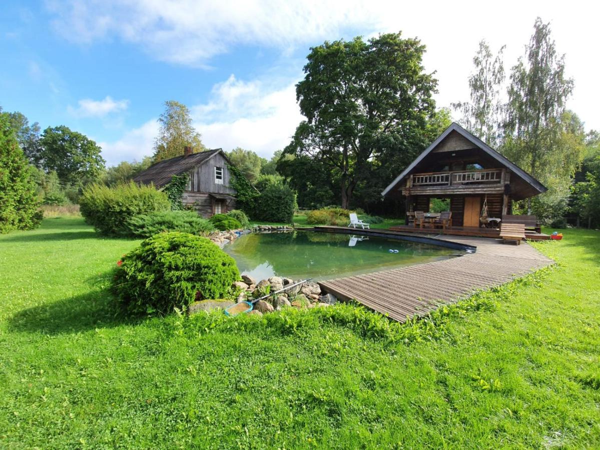 Villa Jaunzemji Dzeņi Exterior foto